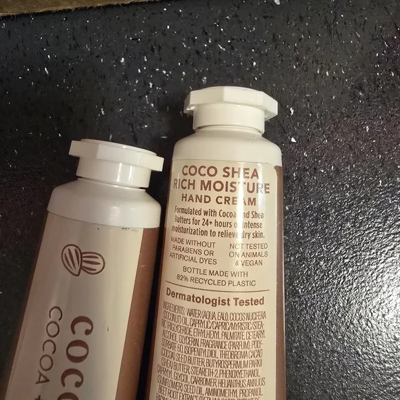 2 Pc Bath & Body Works Coco Shea Hand Cream - Cocoa & Shea Butter Set - Picture 2 of 2